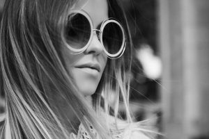 Shades hero bw